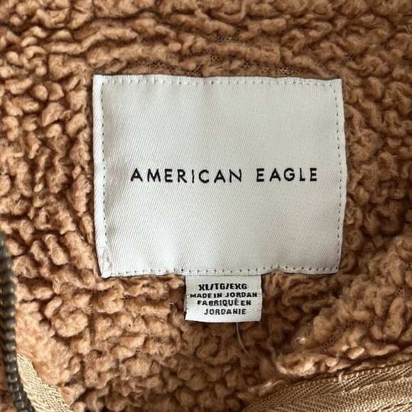 Brown warm teddy sweater/jacket - Picture 2 of 3